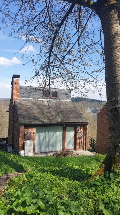 Hastiere-par-dela La Cabane D'Helie - Cottage En Pleine Foret - Domaine Du Bonsoy מראה חיצוני תמונה
